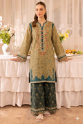 2 Piece - Unstitched Digital Printed Lawn Fabric