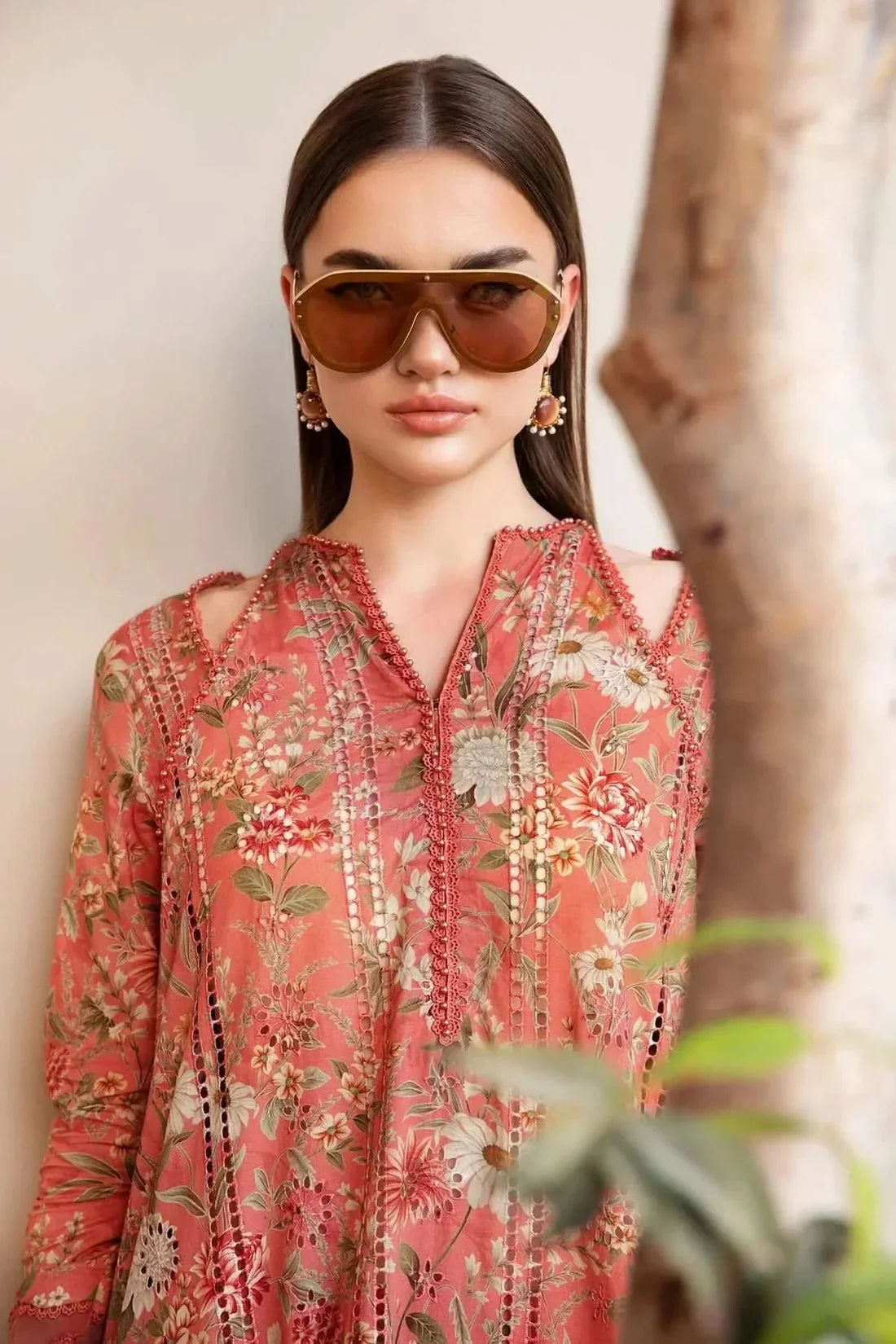 MB 470-3Pc Digital Printed Lawn Shirt with Printed Lawn Dupatta