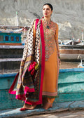 3 Piece - Unstitched Fully Embroidered Dhanak Fabric