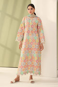3 Piece - Unstitched Printed Lawn Fabric BQ-201