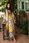 3 Piece - Unstitched Digital Printed Lawn Fabric