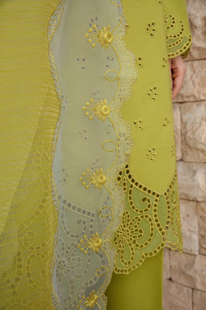 3 Piece - Unstitched Chicken Kari Embroidered Suit RR-2780